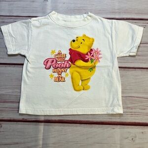 Vintage Disney Winnie the Pooh Girls’ Size XXS Graphic T-shirt